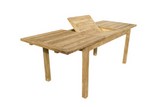GIASONE Rectangular Extending Table Teak Wood Giardino di Legno