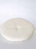 Thin-round outdoor cushion