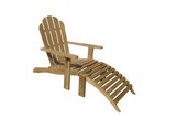 Riviera Foldable Deckchair teak wood Il Giardino di Legno